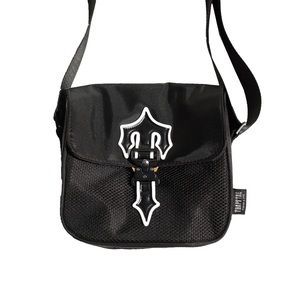 Trap star black canvas cross body shoulder bag from London. NWOT.